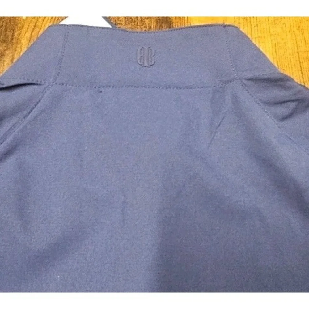Holderness & Bourne Tailored Fit Hyde Jacket Men's Medium Navy Full Zip Golf NWT